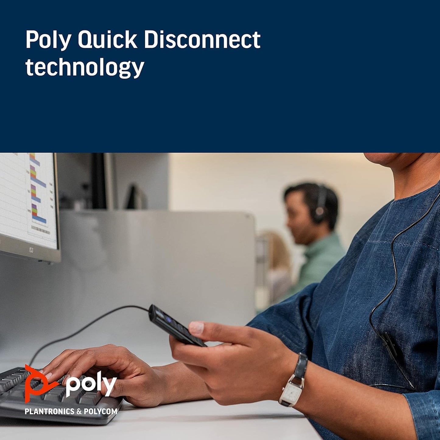 Poly DA85-M Wideband QD auf USB-Adapter Teams (USB-A & USB-C) 786C8AA