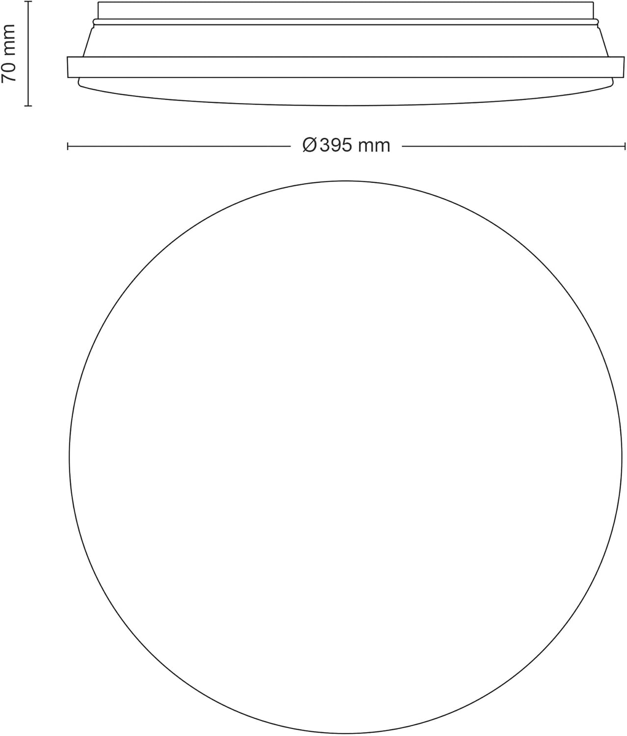 Philips LED Deckenleuchte Wincel Weiß 24W 2500lm weiß