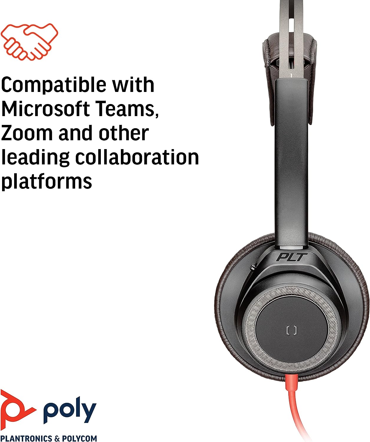Plantronics Blackwire 7225 Stereo Headset USB-A Schwarz C7225 211144-01