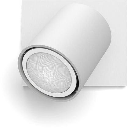 Philips Hue White Ambiance Runner 1er Spot + Dimmschalter weiß, inkl. 1x5W GU10 LED Lampe, dimmbar, alle Weißschattierungen, steuerbar via App, kompatibel mit Amazon Alexa (Echo, Echo Dot)