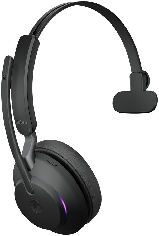 Jabra Evolve2 65 MS Mono USB-A Headset Link380a Schwarz 26599-899-999