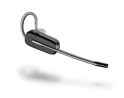 Plantronics Savi W8240-M DECT-Mono Headset konvertibel, mit Basisstation, Überkopfbügel + Nackenbügel und Ohrhaken, SoundGuard, Skype for Business, Schwarz
