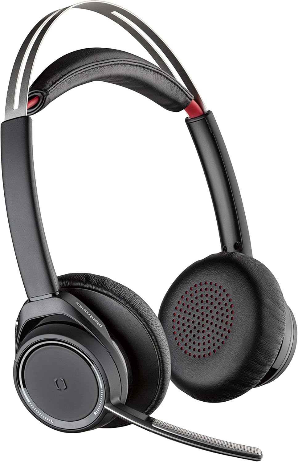 Plantronics Poly Voyager Focus UC B825-M Stereo USB-A Headset MIT Ladestation 202652-102