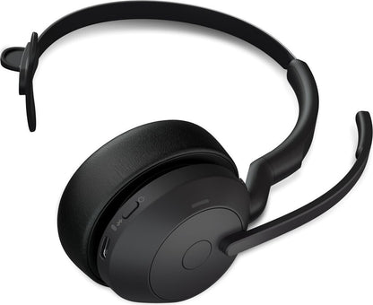 Jabra Evolve2 55 UC Stereo USB-C Headset Link380c Schwarz 25599-889-899