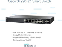 Cisco 220 Series 24-Port Managed Switch SF220-24-K9-EU