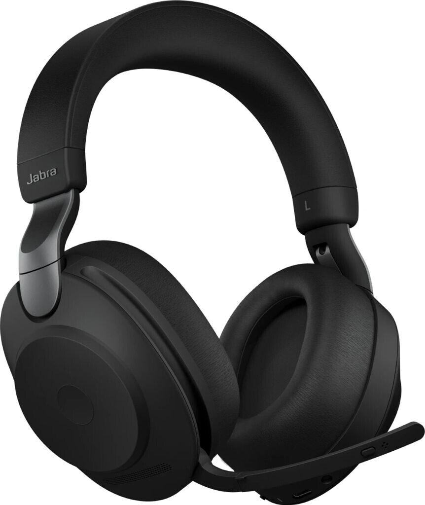 Jabra Evolve2 85 UC Stereo USB-C Headset Link380c Schwarz 28599-989-899
