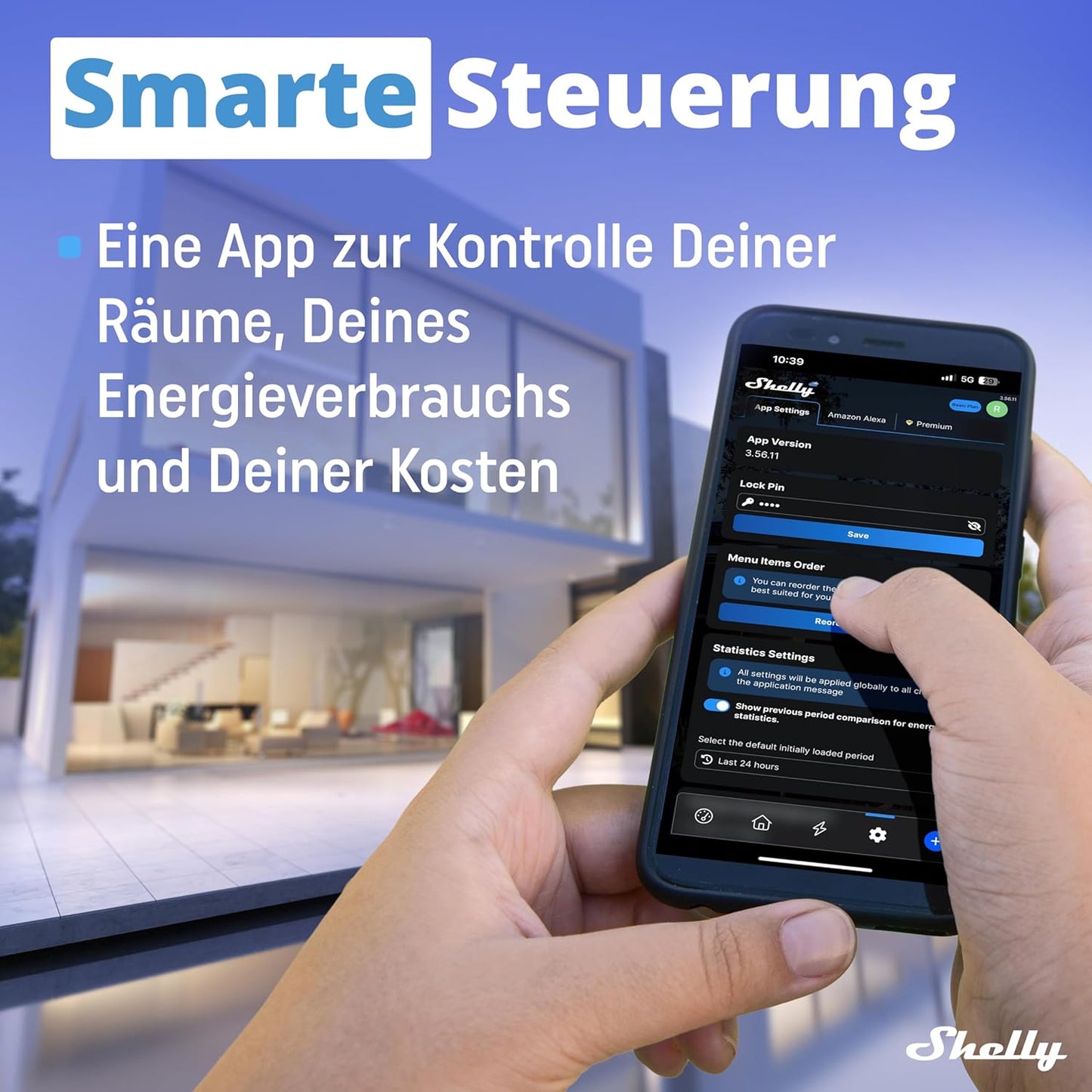 Shelly Plus Uni - WLAN Smartes Modul mit Potentialfreien Kontakte, Niederspannung, Hausautomation, Kein Hub Erforderlich, Präzises Voltmeter, Impulszähler, Sensorschnittstelle