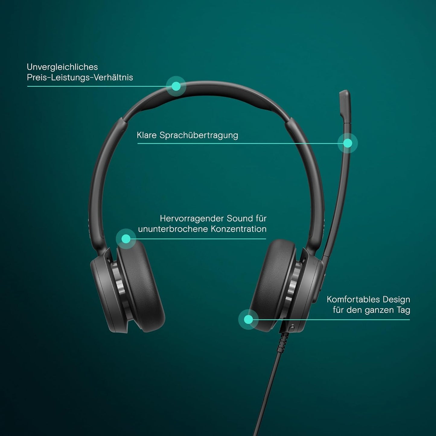 EPOS IMPACT SC 460T Stereo Headset USB-C/-A MS Teams
