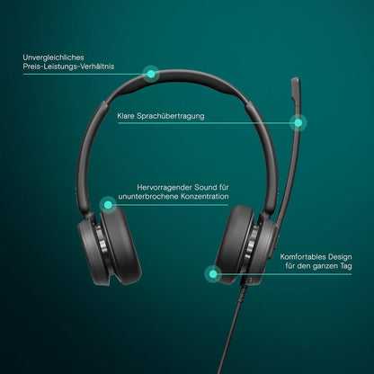 EPOS IMPACT SC 460T Stereo Headset USB-C/-A MS Teams