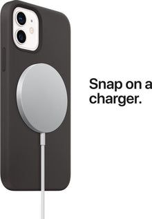 Apple iPhone 14 Silikon Case mit MagSafe - Mitternacht