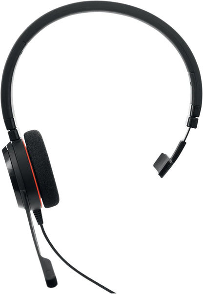 Jabra Evolve 20 UC Mono Headset mit Controller Schwarz 4993-829-209