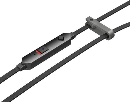 HP OMEN Dyad Gaming Earbuds (Dual-Treiber-Technologie, 3 verschiedene In-Ear-Aufsätze, integrierte Bedienelemente, 3,5mm Klinke) schwarz