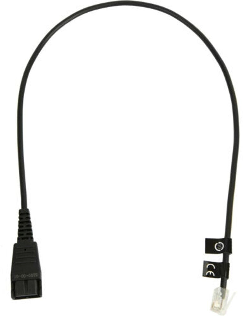 Jabra Anschlusskabel QD auf RJ10 8800-00-01