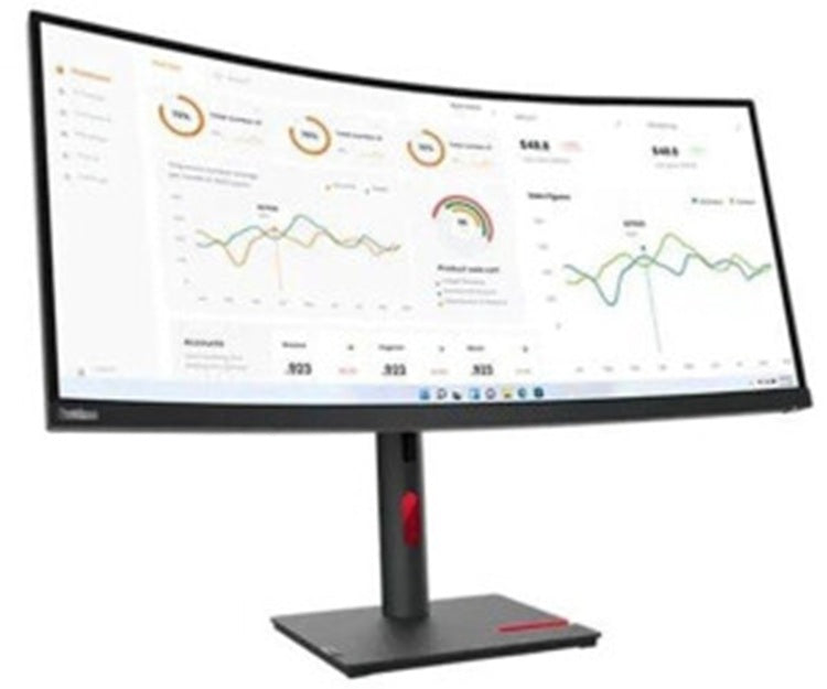 Lenovo ThinkVision T34w-30 LCD-Monitor EEK F (A - G) 86.4 cm (34 Zoll) 3440 x 1440 Pixel
