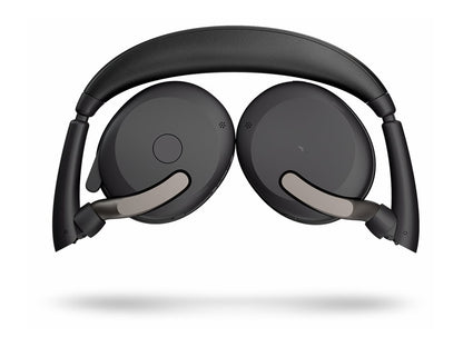 Jabra Evolve2 65 Flex UC USB-A Stereo Headset Link380a Schwarz 26699-989-999