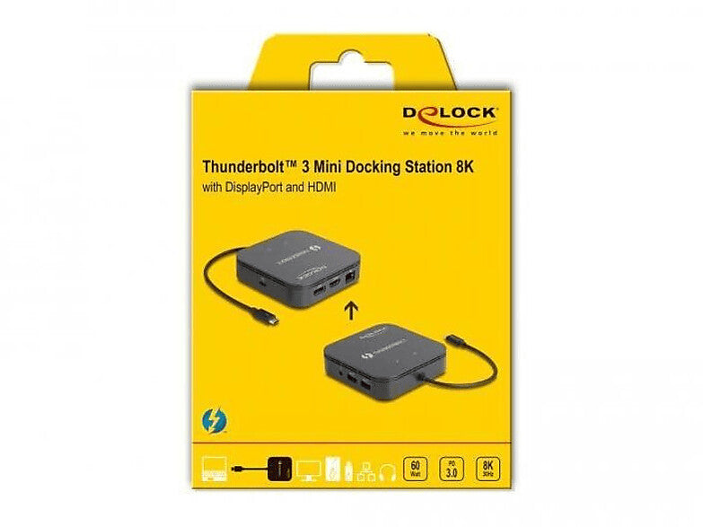 Thunderbolt TM 3 MIni Docking Station 8K mit DisplayPort und HDMI