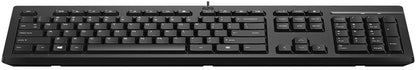 HP 125 Kabelgebundene Tastatur Deutsch Schwarz mit USB-Anschluss