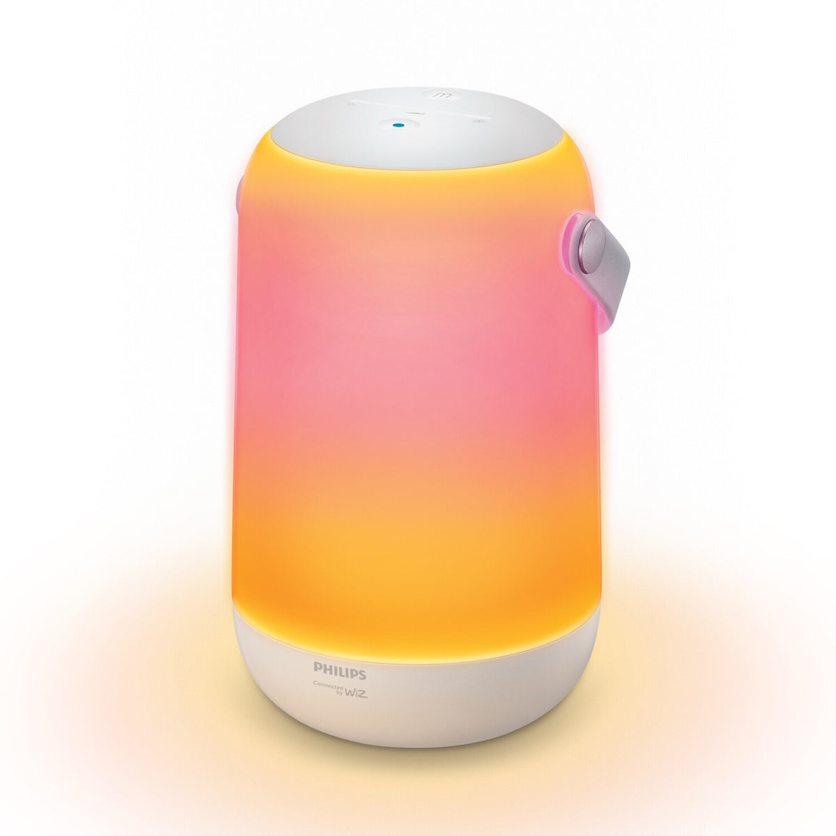 WiZ Tunable White and Color Mobile Tischleuchte, tragbare LED Leuchte mit 16 Mio. Farben Weiß  9290032115