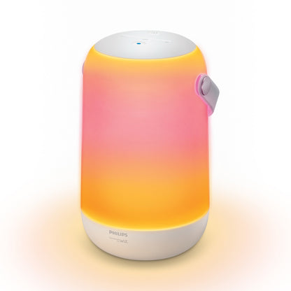 WiZ Tunable White and Color Mobile Tischleuchte, tragbare LED Leuchte mit 16 Mio. Farben Weiß  9290032115