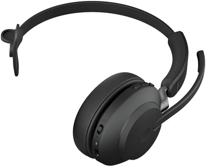 Jabra Evolve2 65 MS Mono USB-A Headset mit Ladestation Link380a Schwarz 26599-899-989