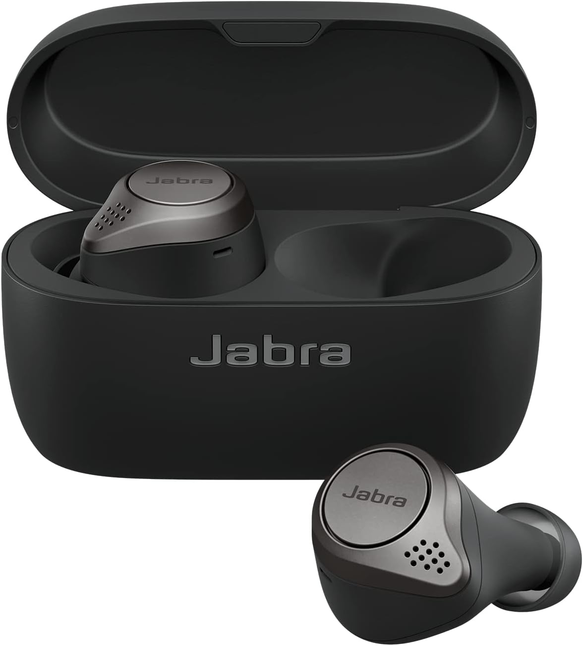 Jabra Elite 75t True Wireless In-ear Bluetooth Kopfhörer Titan/Schwarz