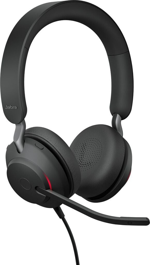 Jabra Evolve2 40 MS Stereo Headset USB-C Schwarz 24189-999-899