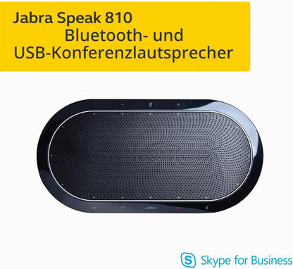 Jabra Speak 810 MS Konferenzlautsprecher USB-A Schwarz - 7810-109
