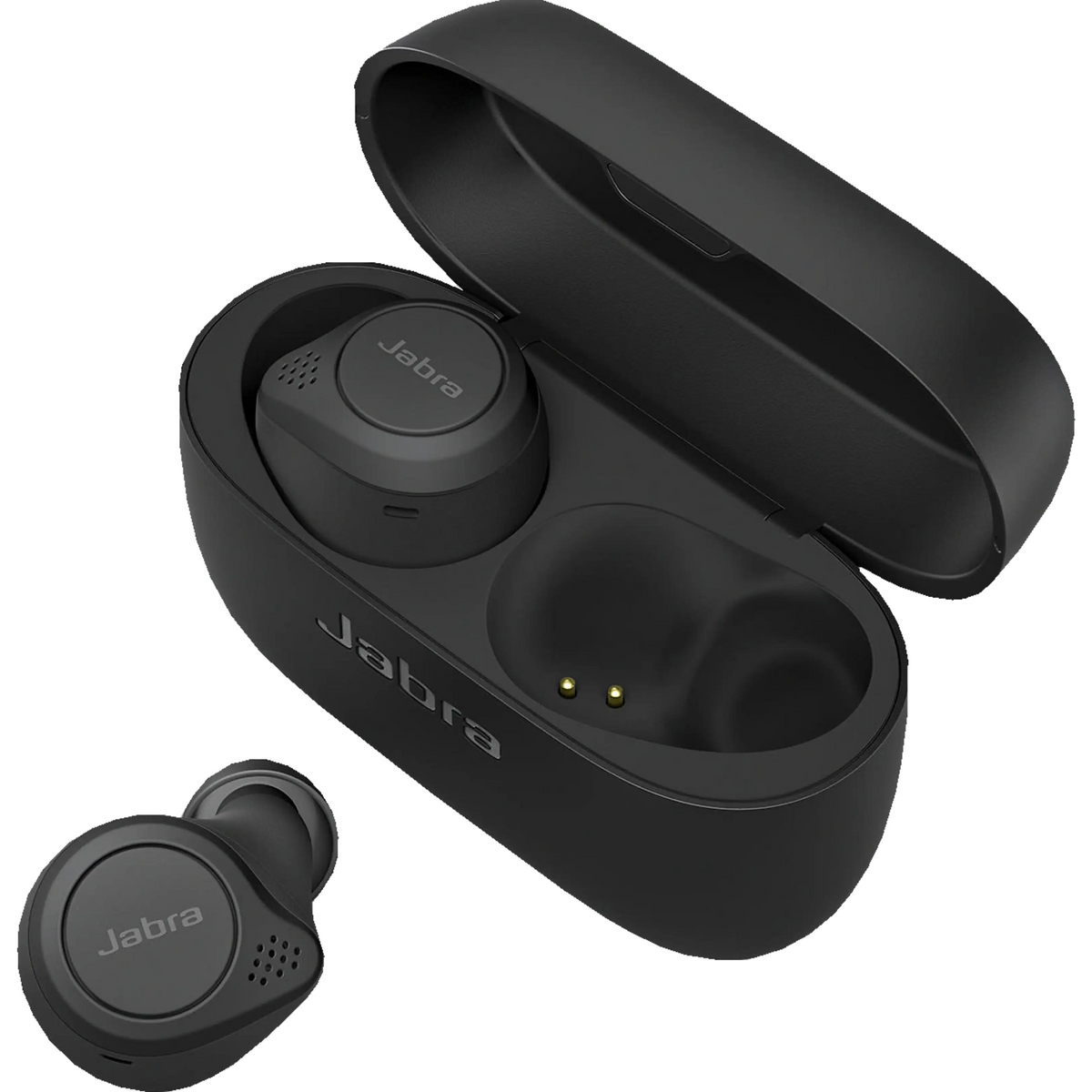 Jabra Elite 75t True Wireless In-ear Bluetooth Kopfhörer mit WLC Case Schwarz