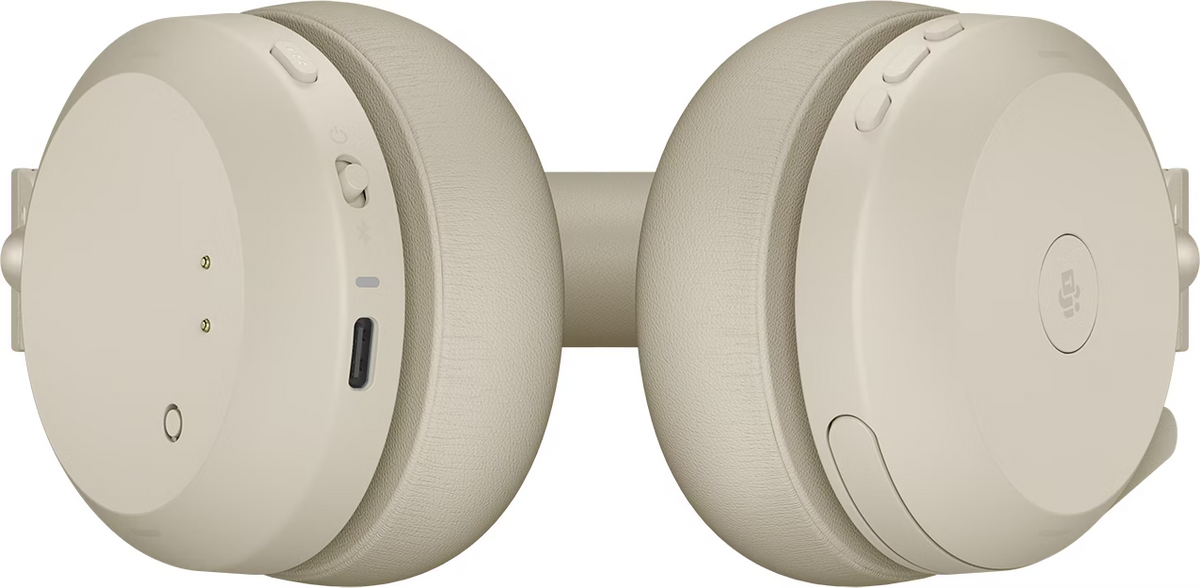 Jabra Evolve2 75 MS Stereo USB-A Headset Link380a Beige 27599-999-998