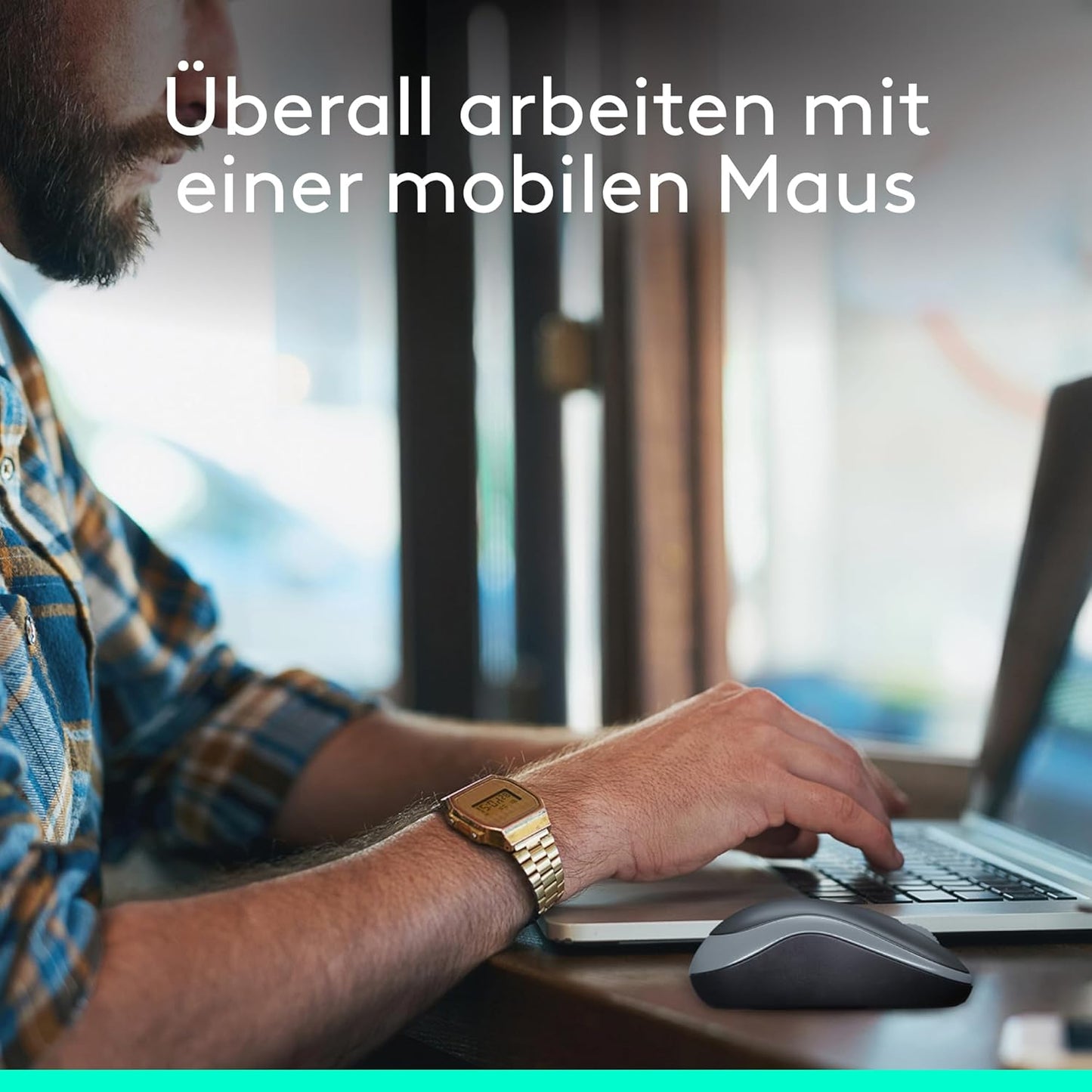 Logitech M185 Kabellose Maus - Grau 910-002238