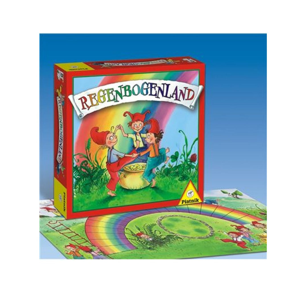 Regenbogenland Kinderspiel Piatnik
