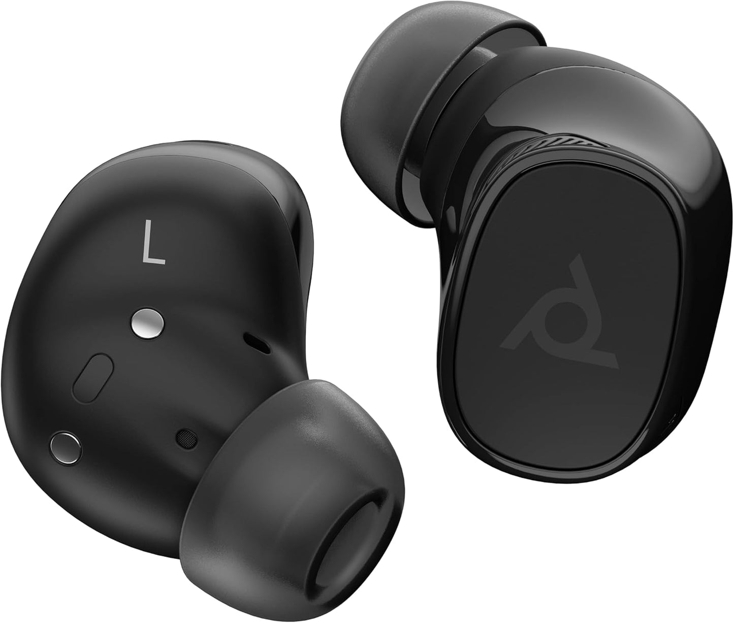 Poly Voyager Free 20 - True Wireless-Kopfhörer mit Mikrofon - im Ohr - Bluetooth - aktive Rauschunterdrückung - Schwarz