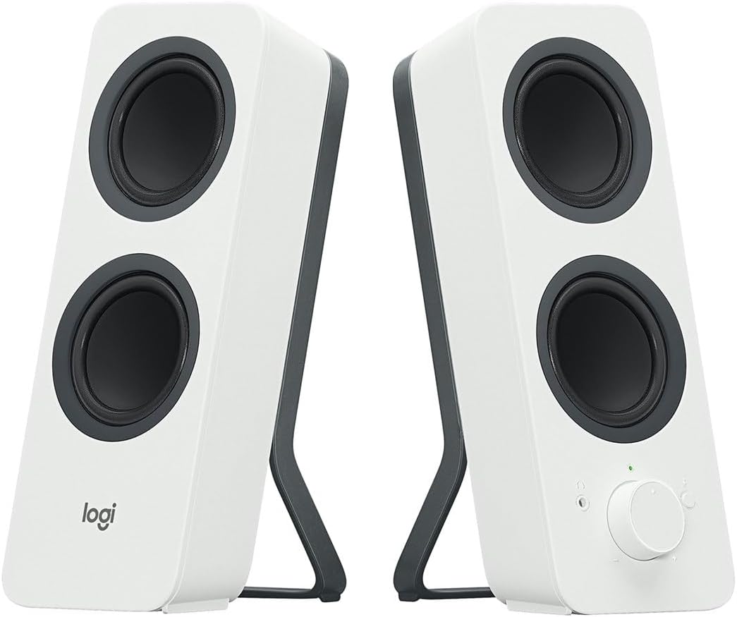 Logitech Z207 Kabellose PC-Lautsprecher Weiß 980-001292