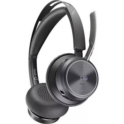 Plantronics Poly Voyager Focus 2 UC B825-M Stereo USB-A Headset MIT Ladestation 77Y87AA