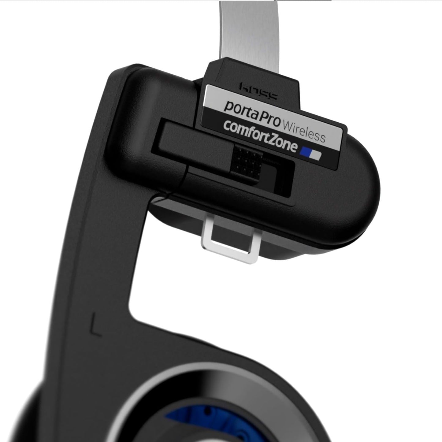 Koss Porta Pro Classic – Der legendäre Wireless Kult-Kopfhörer (Schwarz/Silber)