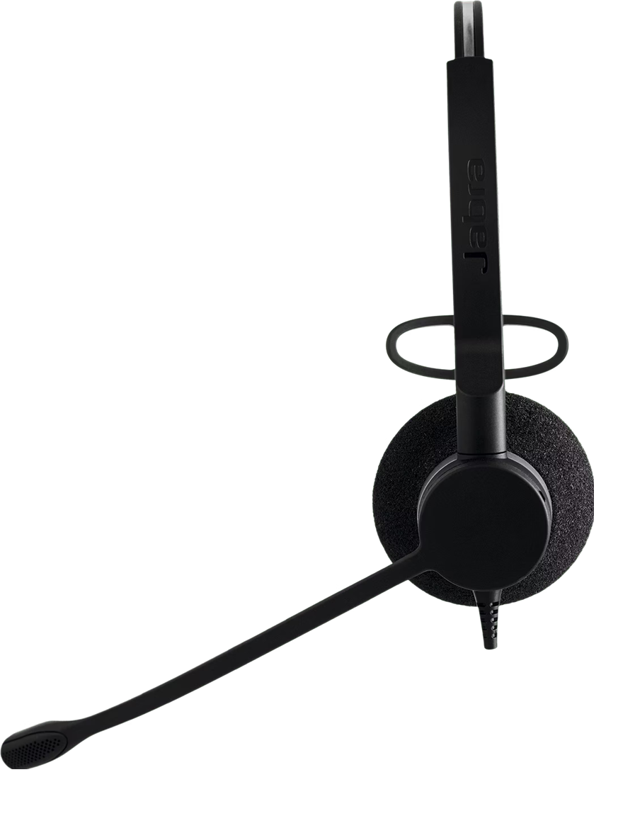 Jabra Biz 2300 Mono QD Quick Disconnect 2303-825-109 Schwarz
