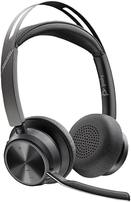 Plantronics Poly Voyager Focus 2 UC MS Stereo USB-C/A MIT Ladestation 9T9J6AA#AC3