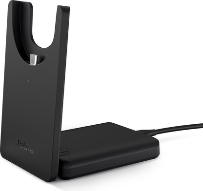 Jabra Evolve2 55 MS Stereo USB-C Headset mit Ladestation Link380c Schwarz 25599-999-889