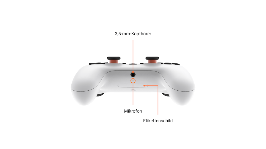Google Stadia Controller (OHNE Chromecast) NEU/OVP - IT