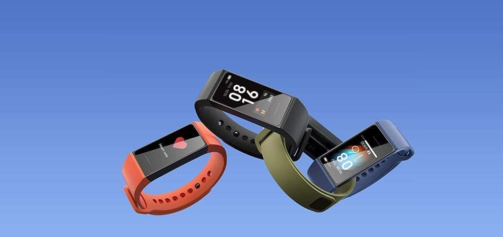 XIAOMI Aktivitäts-Tracker Mi Smart Band 4c Fitnessarmband Touchscreen HMSH01GE