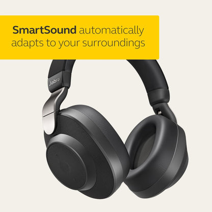 Jabra Elite 85h Over-Ear Kopfhörer Bluetooth 3,5mm Klinke USB-C Titanium/Schwarz 100-99030000-60