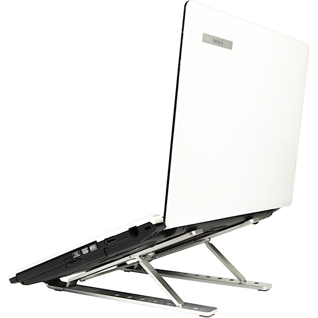 Inter-Tech NBS-200 Notebookständer Aluminium höhenverstellbar faltbar