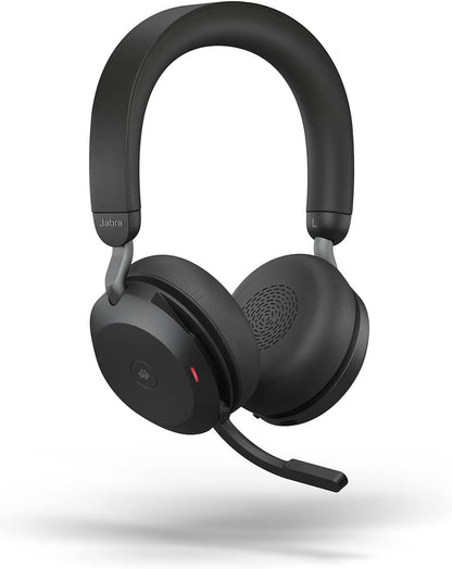 Jabra Evolve2 75 MS Stereo USB-C Headset Link380c Schwarz 27599-999-899