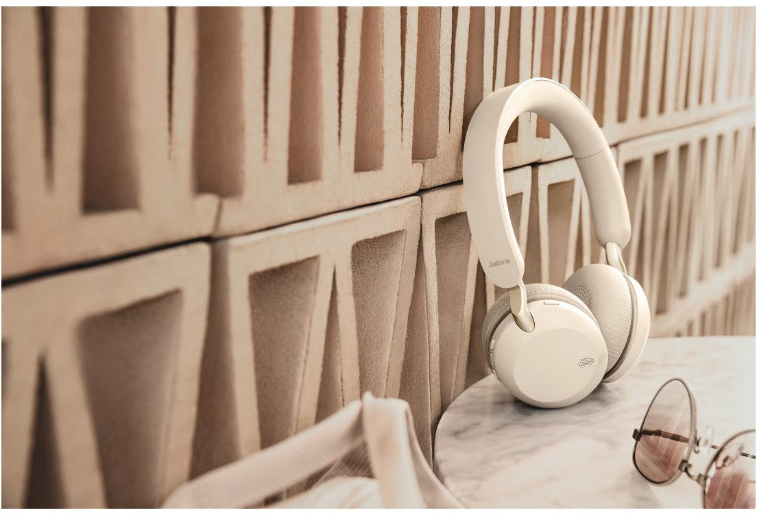 Jabra Elite 45h Over-Ear Bluetooth Stereo Kopfhörer Beige