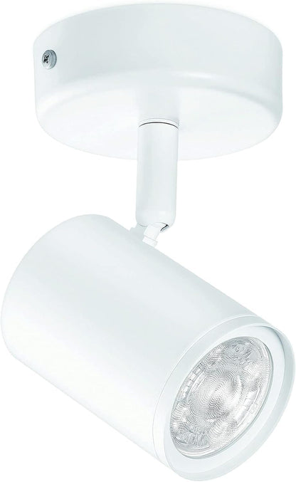 WIZ LED Wand- und Deckenspot Deckenleuchte Wandleuchte Weiß 1x 5W