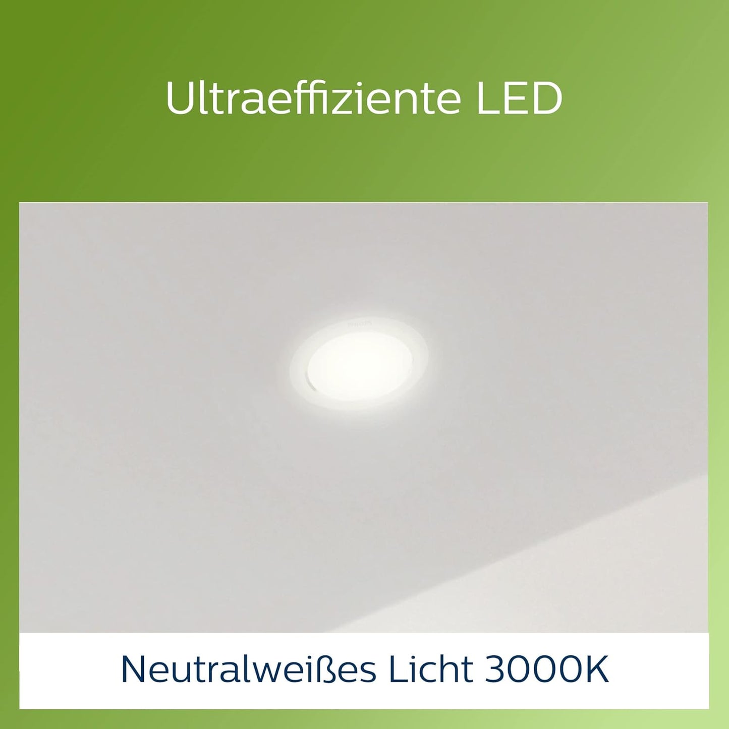 Philips LED Spot Diamond Cut in Weiß 2,2W 180lm 3000K weiß