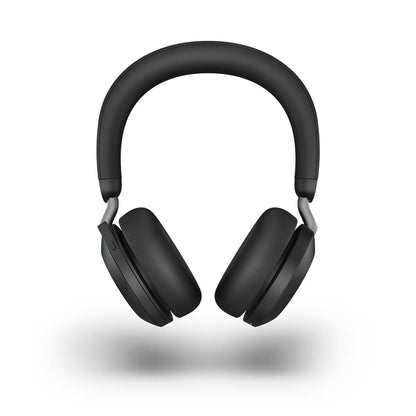 Jabra Evolve2 75 MS Stereo USB-C Headset mit Ladestation Link380c Schwarz 27599-999-889