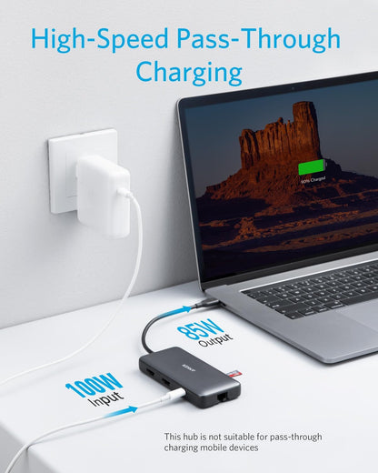 Anker 553 USB-C Hub 8-in-1 USB-C Dock A83800A1
