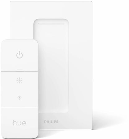 Philips Hue White Ambiance Runner 1er Spot + Dimmschalter weiß, inkl. 1x5W GU10 LED Lampe, dimmbar, alle Weißschattierungen, steuerbar via App, kompatibel mit Amazon Alexa (Echo, Echo Dot)