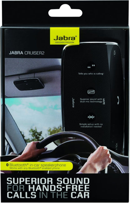 Jabra Cruiser 2 Bluetooth KFZ Freisprecheinrichtung 100-47200000-02